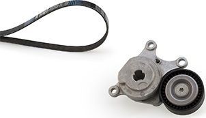 Приводной ремень поликлиновой с роликами (комплект) Gates Micro-V® Kit. Артикул K015PK1510