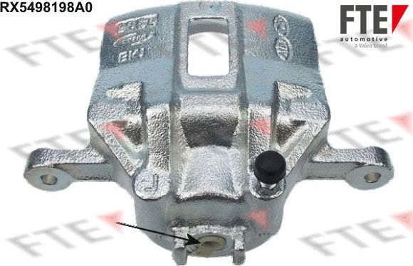 Тормозной суппорт FTE (Чугун). Артикул RX5498198A0