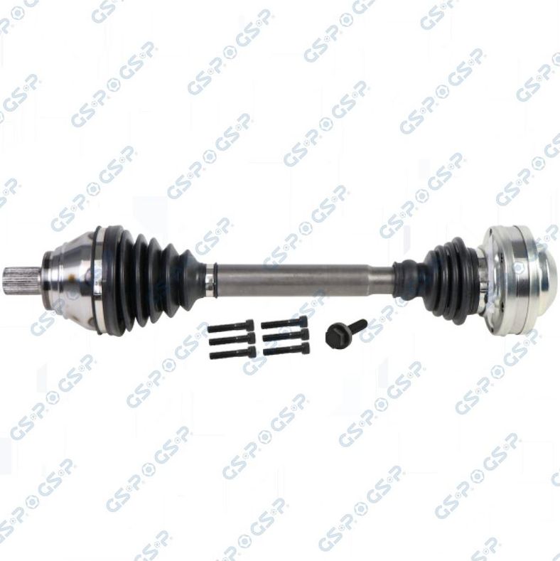Полуось (привод в сборе, приводной вал) GSP. Артикул 261100