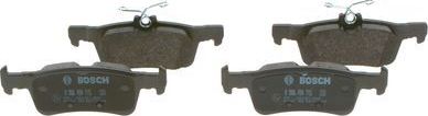 Тормозные колодки Bosch (Low-Metallic) задние для Peugeot 308 II 2013-2026. Артикул 0 986 494 715