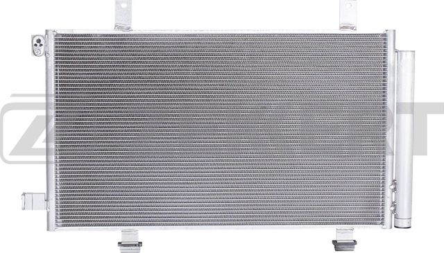 Радиатор кондиционера (конденсатор) Zekkert (алюминий) для Fiat Sedici 2006-2014. Артикул MK-3173