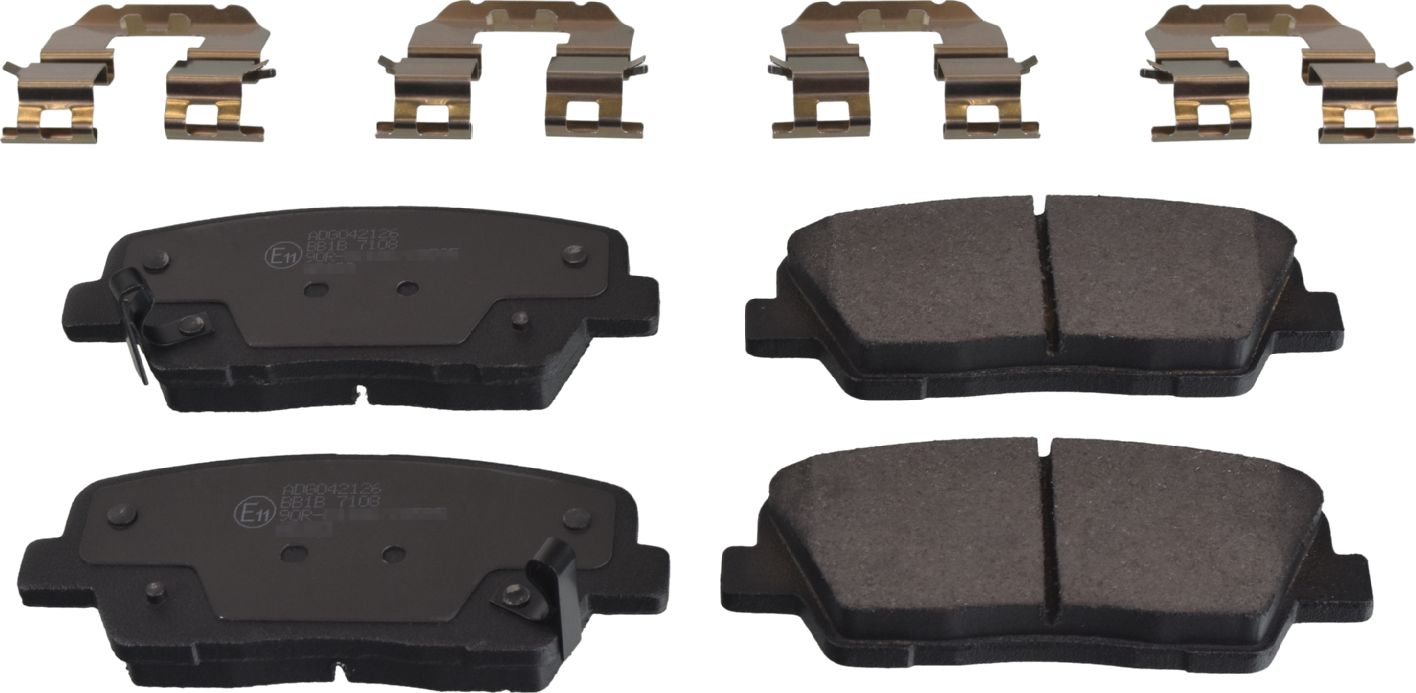 Тормозные колодки Blue Print. Артикул ADG042126
