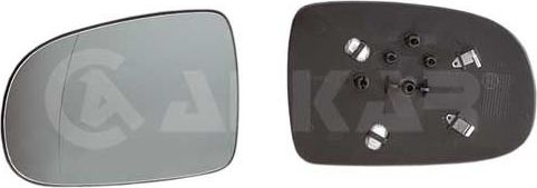 Зеркальное стекло бокового зеркала Alkar. Артикул 6401420