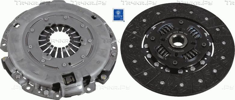 Сцепление (комплект) SACHS XTend для SsangYong Rexton III 2012-2017. Артикул 3000 950 849