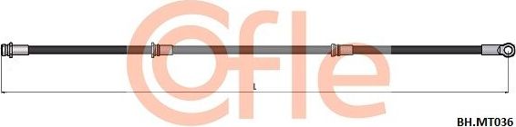 Тормозной шланг Cofle. Артикул 92.BH.MT036