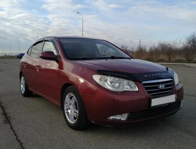 Дефлектор Vip-Tuning для капота Hyundai Elantra IV 2006-2011. Артикул HYD23