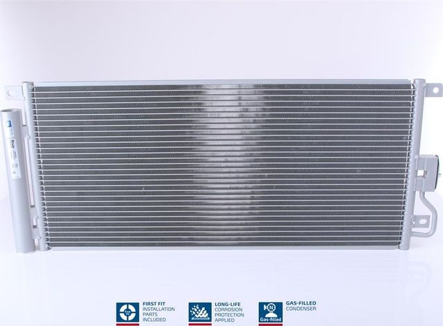 Радиатор кондиционера (конденсатор) Nissens (алюминий). Артикул 940390