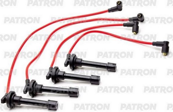 Высоковольтные провода (провода зажигания) (комплект) Patron для Honda Civic VI 1995-2001. Артикул PSCI2036