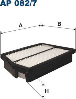 Воздушный фильтр Filtron для Daewoo Rezzo 2000-2008. Артикул AP 082/7