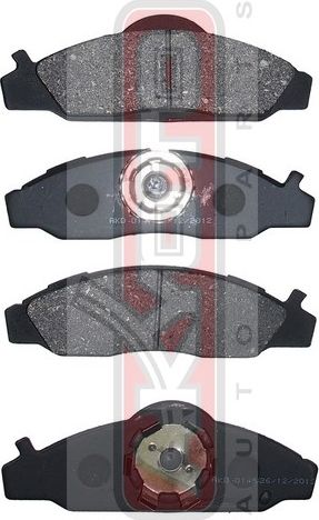 Тормозные колодки Akyoto Packing AKYOTO. Артикул AKD-0145