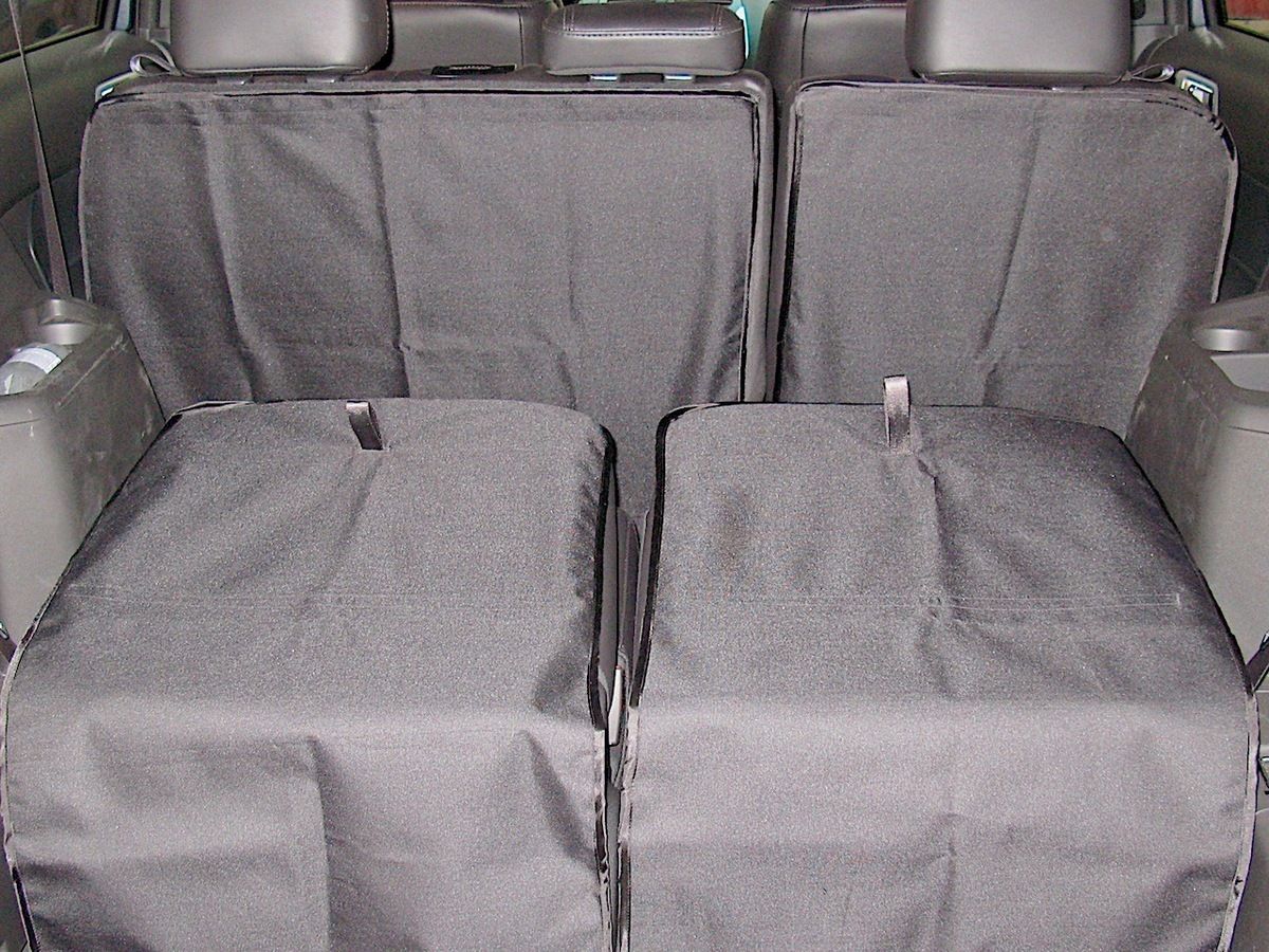 Защитный чехол AUTOSMSTUDIO "Maxi" в багажник автомобиля для Ford Explorer V 2010-2015, черный. Артикул TP-FEV-MAXI-BL