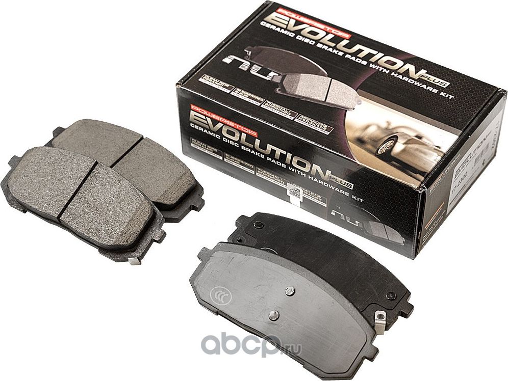 Передние керамические колодки Evolution PLUS Z17 PowerStop 17-2302 Powerstop. Артикул 172302