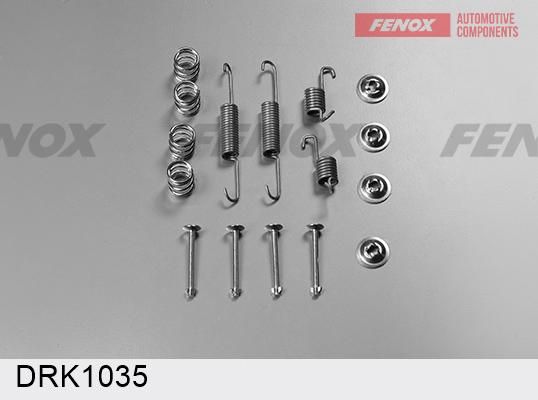 Комплект монтажный тормозных колодок Fenox. Артикул DRK1035