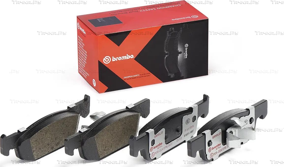 Тормозные колодки Brembo XTRA LINE передние для Dacia Logan II 2012-2026. Артикул P 68 059X