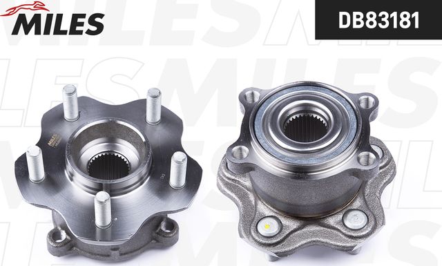 Ступица колеса с интегрированным подшипником Miles. Артикул DB83181