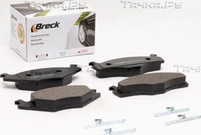 Тормозные колодки Breck передние для Audi Coupe I (B2) 1980-1988. Артикул 20887 20 702 00