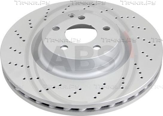Тормозной диск ABS COATED передний для Mercedes-Benz C-Класс III (W204, C204) 2011-2015. Артикул 18285