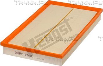 Воздушный фильтр Hengst для Opel Vectra B 1995-2003. Артикул E249L