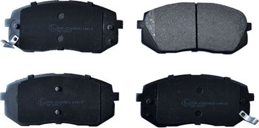 Тормозные колодки ASAM. Артикул 55394