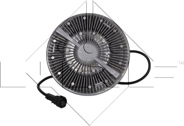 Муфта вентилятора (вискомуфта) NRF для Volvo  FH16 1993-2002. Артикул 49095