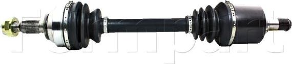 Полуось (привод в сборе, приводной вал) Formpart. Артикул 17380003/S