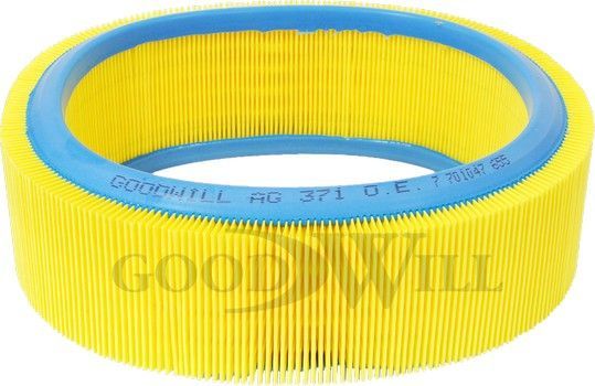 Воздушный фильтр GoodWill. Артикул AG 371/2