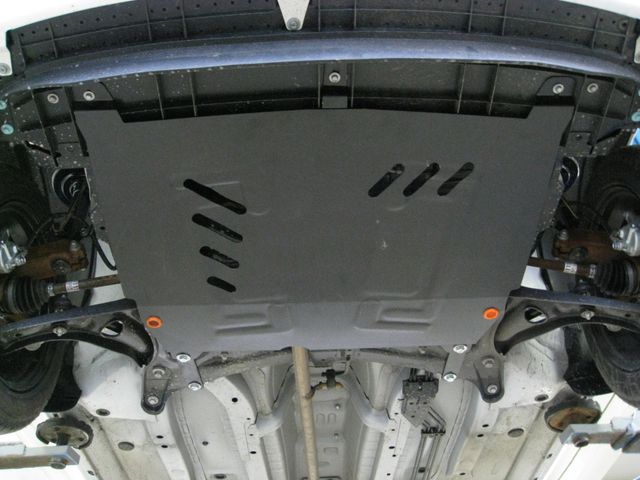 Защита Alfeco для картера и КПП Peugeot 107 2005-2014. Артикул ALF.17.01