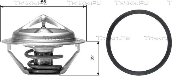 Термостат Gates для Peugeot 505 1981-1987. Артикул TH06177G1
