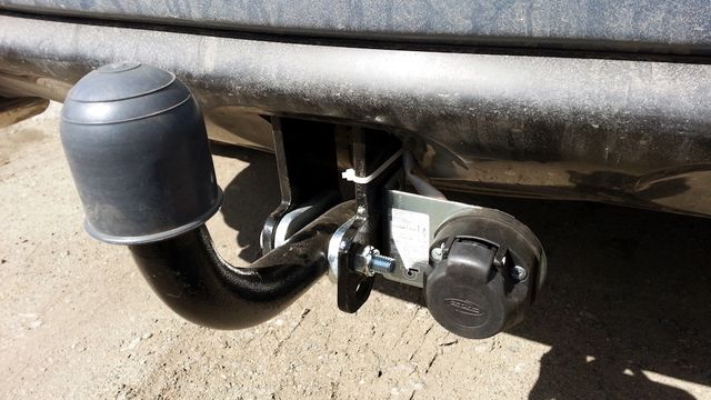 Фаркоп Лидер-Плюс для Hyundai Santa Fe II (CM) 2006-2012. Артикул H215-A