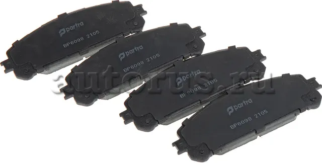 К-т торм. колодок fr toyota (Partra). Артикул BP6098