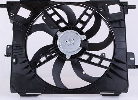 Вентилятор радиатора двигателя Nissens (полимерный материал) для Smart Forfour II (W453) 2014-2026. Артикул 85926
