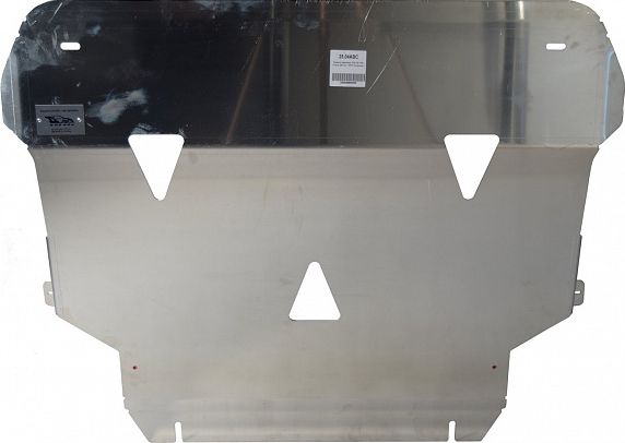 Защита алюминиевая АВС-Дизайн для картера и КПП Volvo V40 II Cross Country 2012-2019. Артикул 25.04ABC