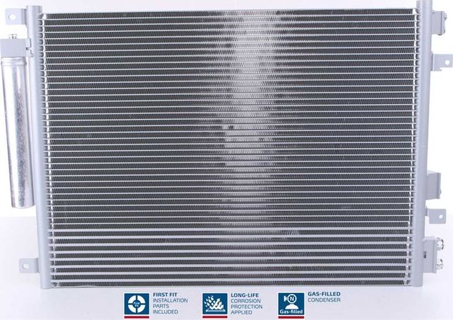 Радиатор кондиционера (конденсатор) Nissens (алюминий) для Dodge Challenger III 2007-2026. Артикул 94874