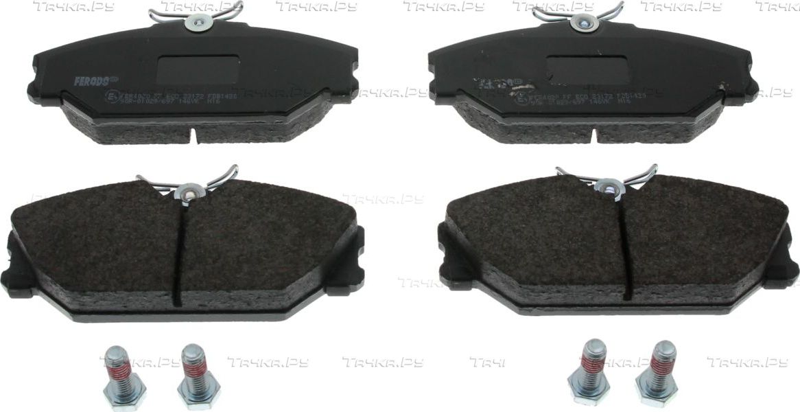 Тормозные колодки Ferodo Premier Eco Friction передние для Renault Safrane I 1999-2000. Артикул FDB1420