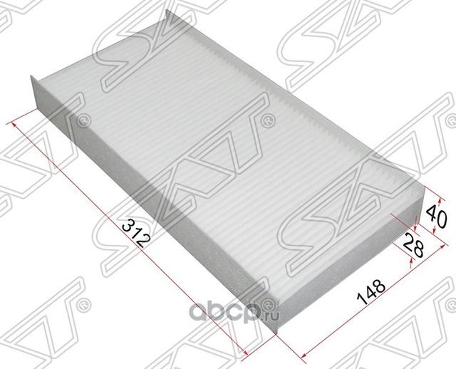 Фильтр салона CITROEN 04-08PEUGEOT 407 05- (SAT). Артикул ST647904