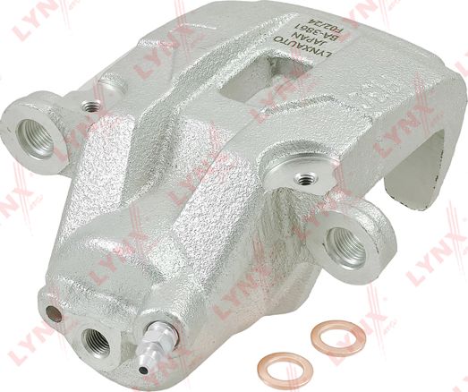 Тормозной суппорт LYNXauto задний левый для Lexus LX 570 2007-2021. Артикул BA-3861