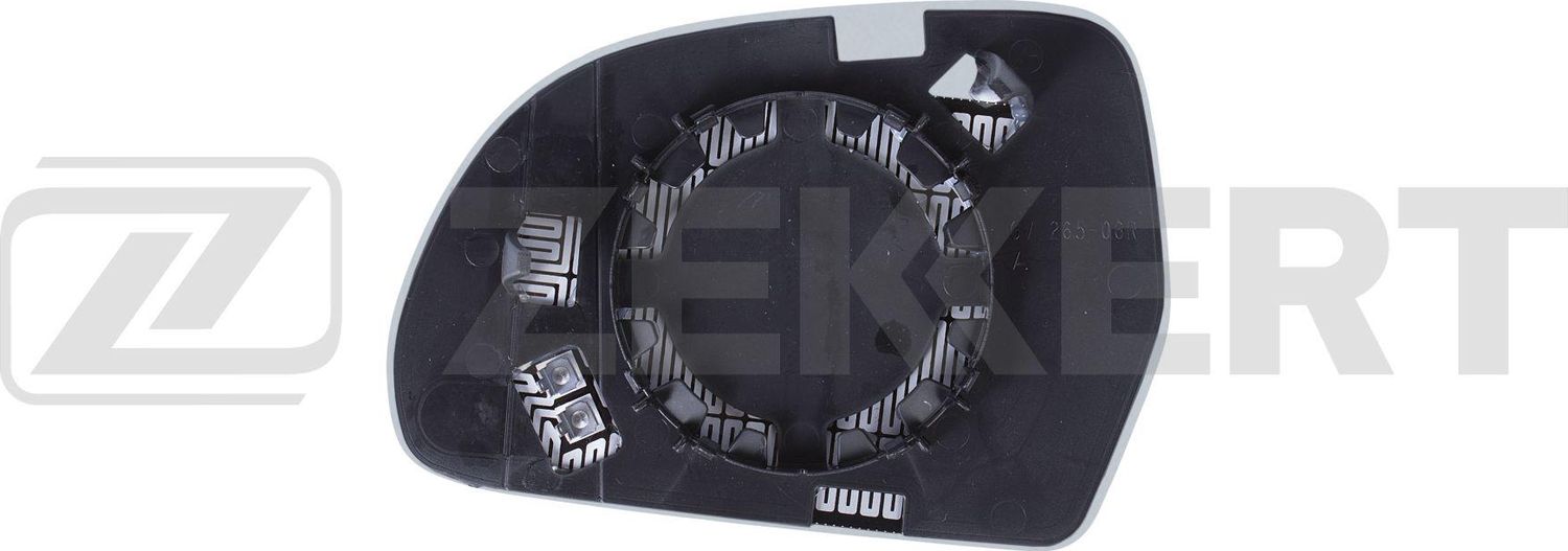 Зеркальное стекло бокового зеркала Zekkert. Артикул SP-1027