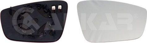Зеркальное стекло бокового зеркала Alkar. Артикул 6432182