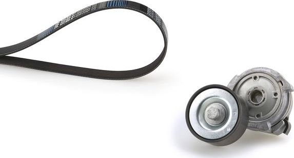 Приводной ремень поликлиновой с роликами (комплект) Gates FleetRunner™ Micro-V® Kit. Артикул K018PK1420HD