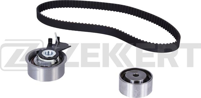 Ремень ГРМ с роликами (комплект) Zekkert (HNBR (Hydrierter Acryl-Nitril-Butadien-Kautschuk)) для Kia Ceed I 2006-2012. Артикул ZR-1209