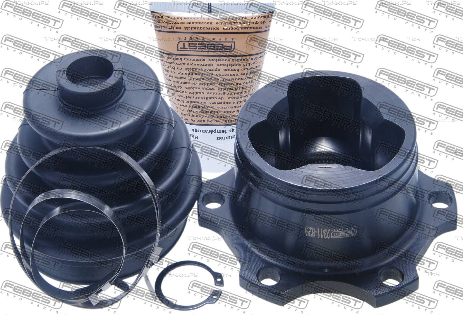 Шрус внутренний (граната) Febest передний для Volkswagen Passat B5 1996-2005. Артикул 2311-829
