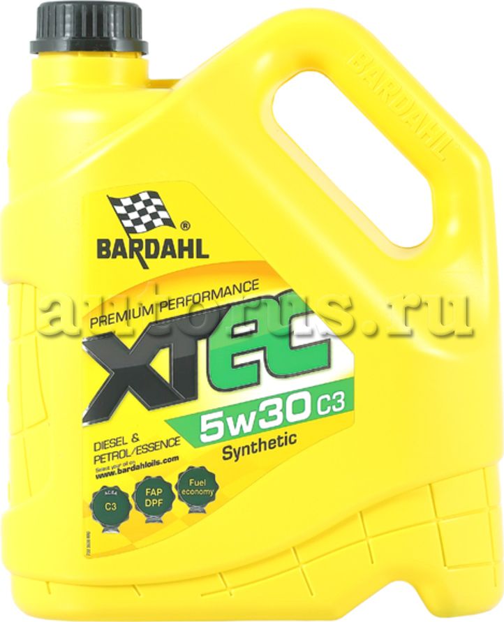 Моторное масло XTEC 5W30 ACEA C3 син. (4л)  (Bardahl). Артикул 36302