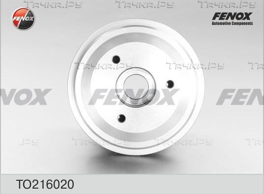 Тормозной барабан Fenox задний для Mega Club 1992-1999. Артикул TO216020