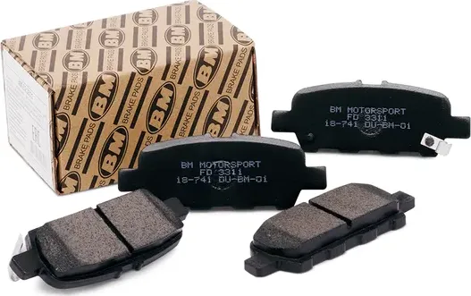 Колодки тормозные дисковые | зад, прав, лев | (BM). Артикул FD3311