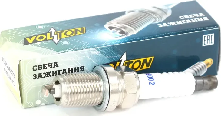 Свеча VOLTON HONDA, MB DAEWOO HYUNDAI, MAZDA, MIT KIA NIS SUB Volton. Артикул VLT518002