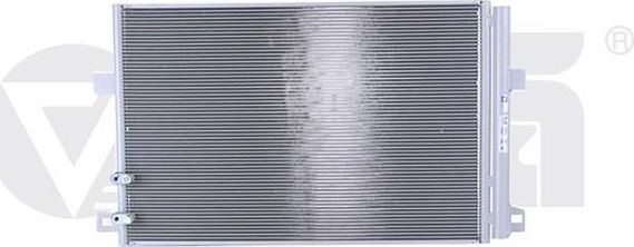 Радиатор кондиционера (конденсатор) Vika. Артикул 88201767701