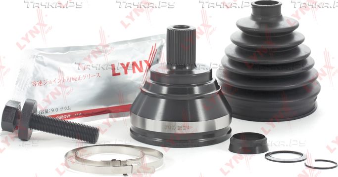 Шрус наружный (граната) LYNXauto передний для Skoda Superb II 2008-2015. Артикул CO-1205