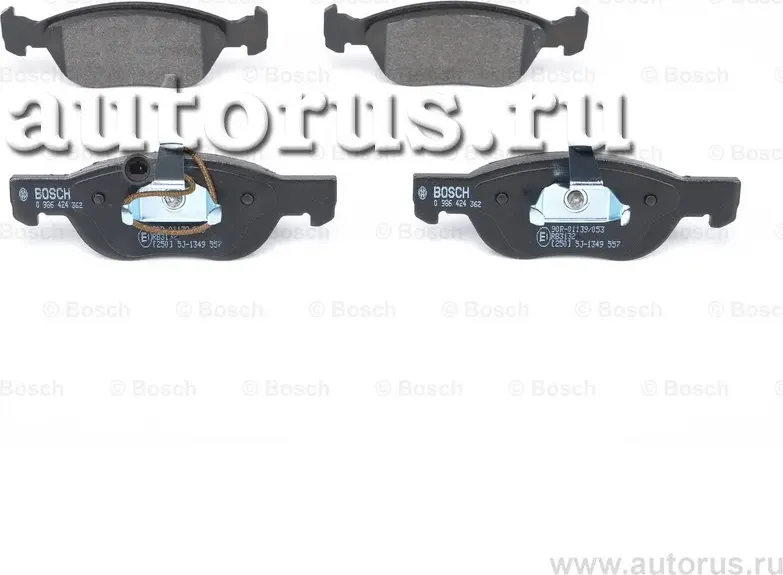 Колодки тормозные дисковые (Bosch). Артикул 0986424362