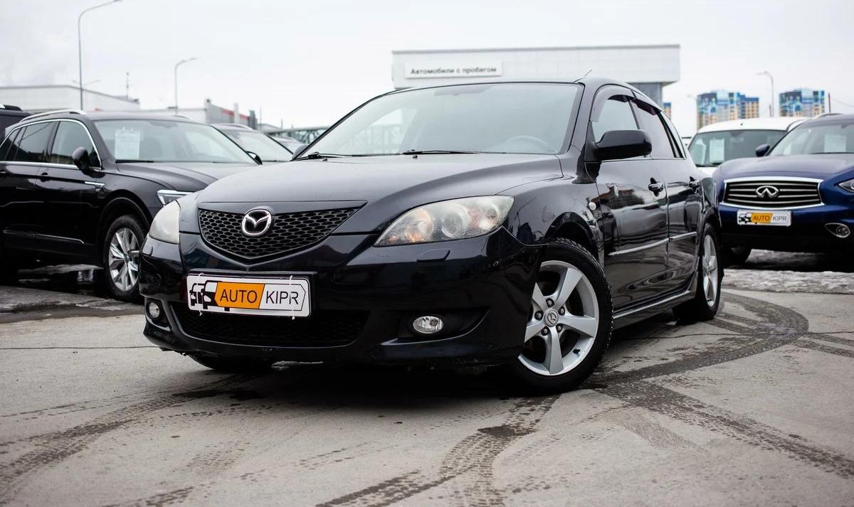 Дефлекторы Cobra Tuning для окон Mazda 3 I хэтчбек 2003-2008. Артикул M20203