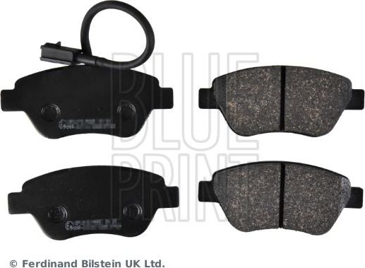 Тормозные колодки Blue Print передние для Fiat Stilo 2001-2008. Артикул ADL144201